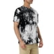 thumbnail image 4 of Camisetas de hombre INSPIRE CHIC de manga corta, camiseta de verano con estampado de teñido anudado, camisetas impresas hip hop S en negro y blanco, 4 of 5