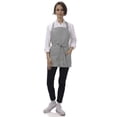 thumbnail image 3 of Delantal Chef Works Unisex Gris Ajustable con Tres Bolsillos, 3 of 5