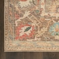 thumbnail image 5 of Nourison Vintage Washables 2' x 6' Taupe Multicolor Vintage Indoor Rug, 5 of 9