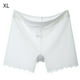 thumbnail image 1 of Calzoncillos para mujer Bragas de talla grande de seda helada Calzoncillos tipo bóxer de seguridad transpirables Ropa interior de lencería, Blanco, XL Advancent AP001217-07B, 1 of 7