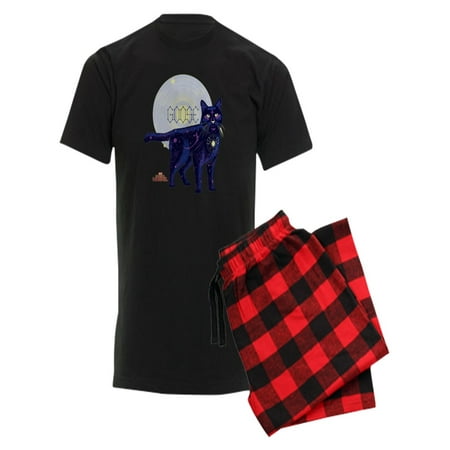 

CafePress - Goose The Cat Captain Marvel - Men s Dark Pajamas