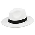 thumbnail image 1 of Retro Rancher Chapeau avec Large Bord Vintage Hommes'S Feutre Offre de Vacances, 1 of 7