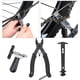 thumbnail image 4 of Divisor de Cadena de Bicicleta Cortador de Cadena Comprobador de Cadena Calibre Alicate de Eslabón de Cadena de Bicicleta Rompedor de Pasador de Eslab 3 piezas negro Macarena Alicates para reparación de cadenas de bicicletas, 4 of 8