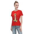 thumbnail image 4 of Women's Basic Short Sleeve T-Shirt One Piece Luffy, 4 of 6