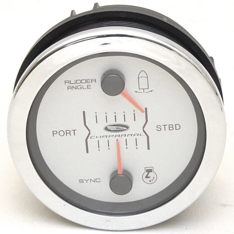 Chaparral Boat Synchronizer Gauge 63179 | Rudder Angle 3 1/4 Inch