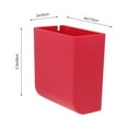 thumbnail image 4 of Miangastore Support de Télécommande de Ventilateur Rouge 4 Pcs 3.9X3.5In, 4 of 8