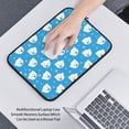 thumbnail image 6 of Pofeuu Cute Polar Bear Print Laptop Carrying Case,13-15-Inch Laptop and Tablet, Sleek Design, Durable and Water-Repellent Fabric, Business Casual or School-13 inch, 6 of 8