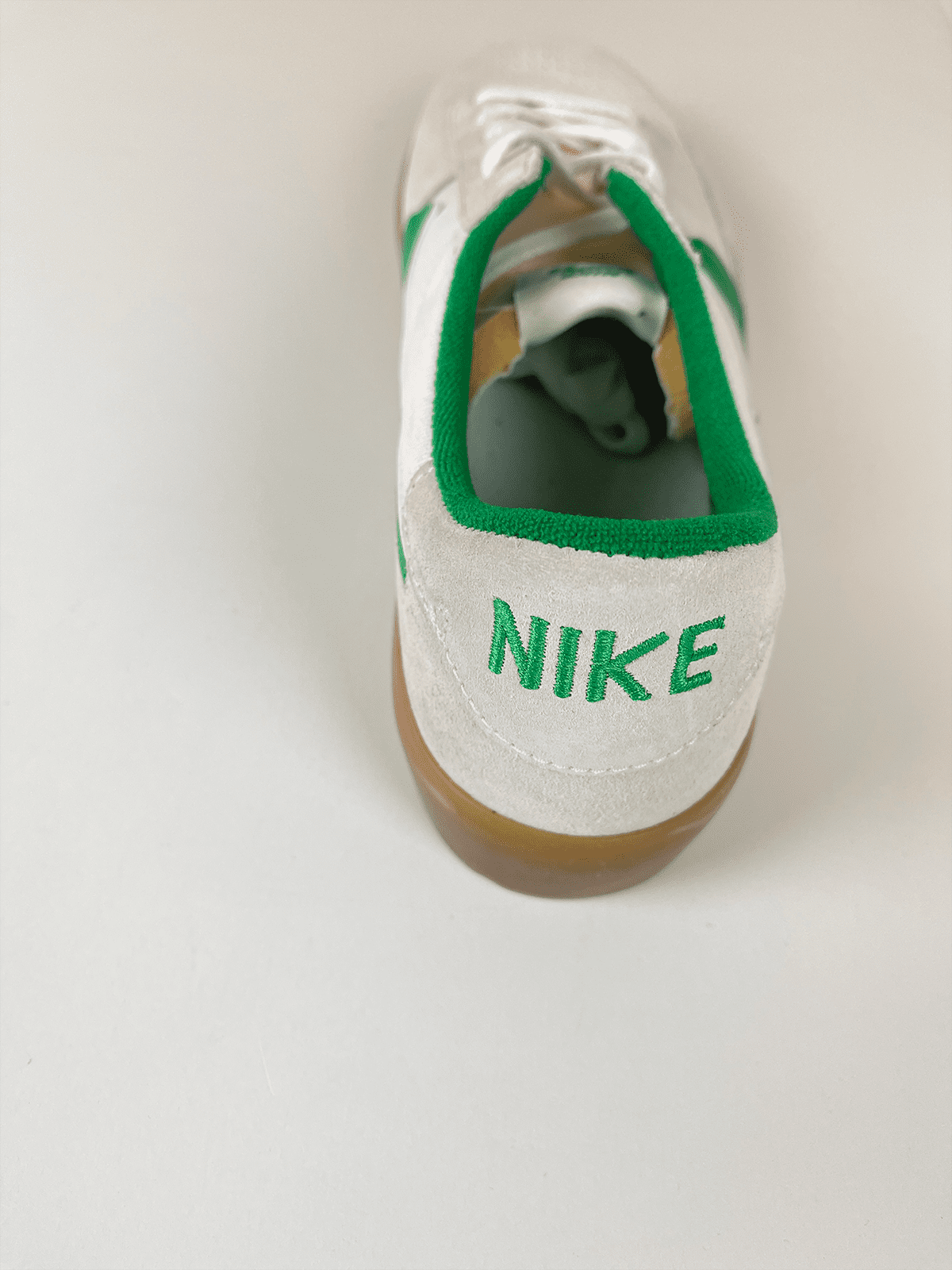 Nike SB Heritage VULC White Green Gum Skateboard Shoes CD5010-101 Men\'s Size\'s NIKE SB HERITAGE VULC SUMMIT WHITE-LUCKY GREEN-WHITE SZ 8.5  main image 3