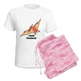 thumbnail image 6 of CafePress - I Speak Pterodactyl Women's Light Pajamas - Women's Short Sleeve Print T-Shirt and Pants Light Cotton Pajama Set, 6 of 7