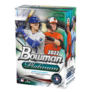 2022 Topps Bowman Platinum Baseball Trading Cards Blaster Box