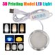 thumbnail image 3 of 3X Modelo de Impresión 3D Luz LED LED Luz Ultrafina de 5 V Luz LED Ajustable USB para Lámpara de Kit de Garaje, 3 of 8