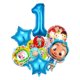 thumbnail image 3 of Decoración de fiesta de cumpleaños de sandía, vasos de papel, platos, servilletas, mantel, telón de fondo, vajilla, suministros, globos con números para niños, 3 of 5
