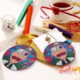 thumbnail image 6 of Rick And Morty Christmas Ceramic Round Ornaments Print Decorative Hanging Ornaments For Xmas Tree Holiday Party Decoration 1 Pcs, 6 of 9