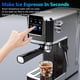 thumbnail image 4 of Máquina de café espresso Urintells Cuising 20 bar con espumador de leche, 4 of 9