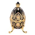 thumbnail image 1 of Adorno de huevo de acero, adorno de huevo de Diamante de estilo real único de Pascua para Decoración, 1 of 10