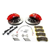 Alcon 2015+ BMW M3 F80 400x34mm 6 Piston Front Brake Upgrade Kit - Red