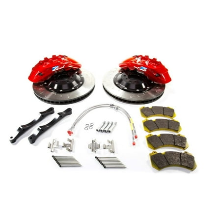 Alcon 2015+ BMW M3 F80 400x34mm 6 Piston Front Brake Upgrade Kit - Red