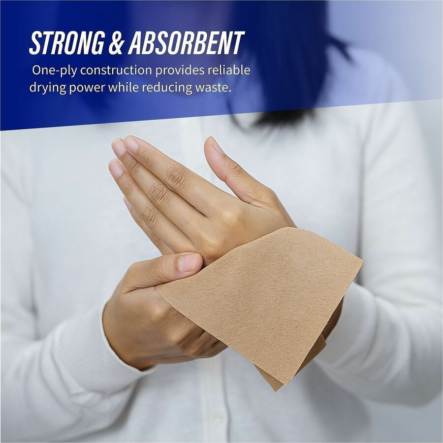 Genuine Joe Multi-Fold Natural Paper Towels - 16 Pack, 250 Sheets Each
