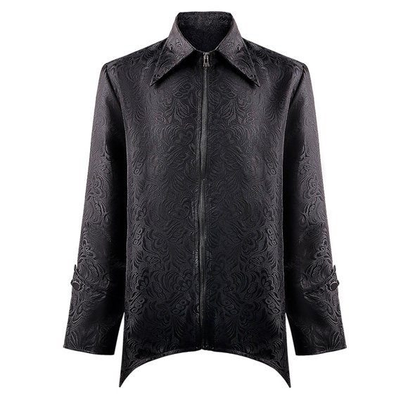 Babysbule Mens Winter Coats Men's Gothic Tailcoat Coat Steampunk Retro Tail Coat Medieval Lapel Court Dress Slim Coat