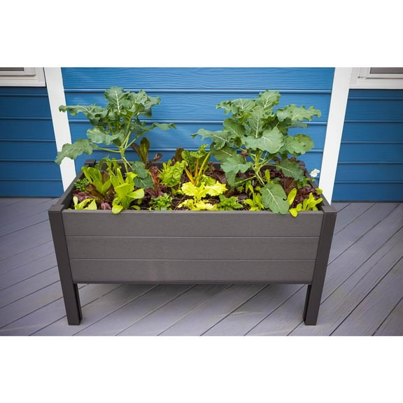 The Skyline Planter 24in x 48in x 25in Elevated Garden Bed