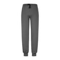 thumbnail image 4 of BiZtdJrK Mens Lightweight Sweatpants Elastic High Waist Running Sport Joggers Drawstring Gym Workout Sweatpant with Pockets Dark Gray L, 4 of 7