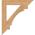 thumbnail image 3 of Ekena Millwork 5 1/2"W x 38"D x 42"H Merced Traditional Smooth Bracket, Western Red Cedar, 3 of 4