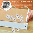 thumbnail image 6 of MLINS  50 Pcs Steel Furniture Corner Bracket Connector Work, 6 of 8