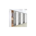 thumbnail image 2 of Adjustable Steel Panel Track Room Divider - Medieval Majesty Partition System - Ceiling or Wall Mount - 70-130 Inch Width, 2 of 3