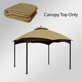 thumbnail image 5 of Replacement Canopy Top for Lowe's Allen Roth Heavy Duty Gazebo Roof Gazebo Top with Air Vent 10X12 Gazebo CoverReplacement Top Only (beige), 5 of 7