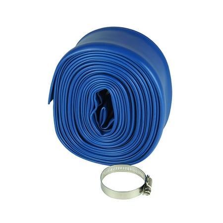 pool backwash hose duty heavy filter hoses poolmaster swimming clamp inches cleaning stainless feet steel pools maintenance lowes