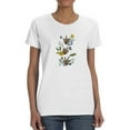 thumbnail image 1 of Floral Hanukkah B T-Shirt Women -Grace Popp Designs, Female 3X-Large, 1 of 4