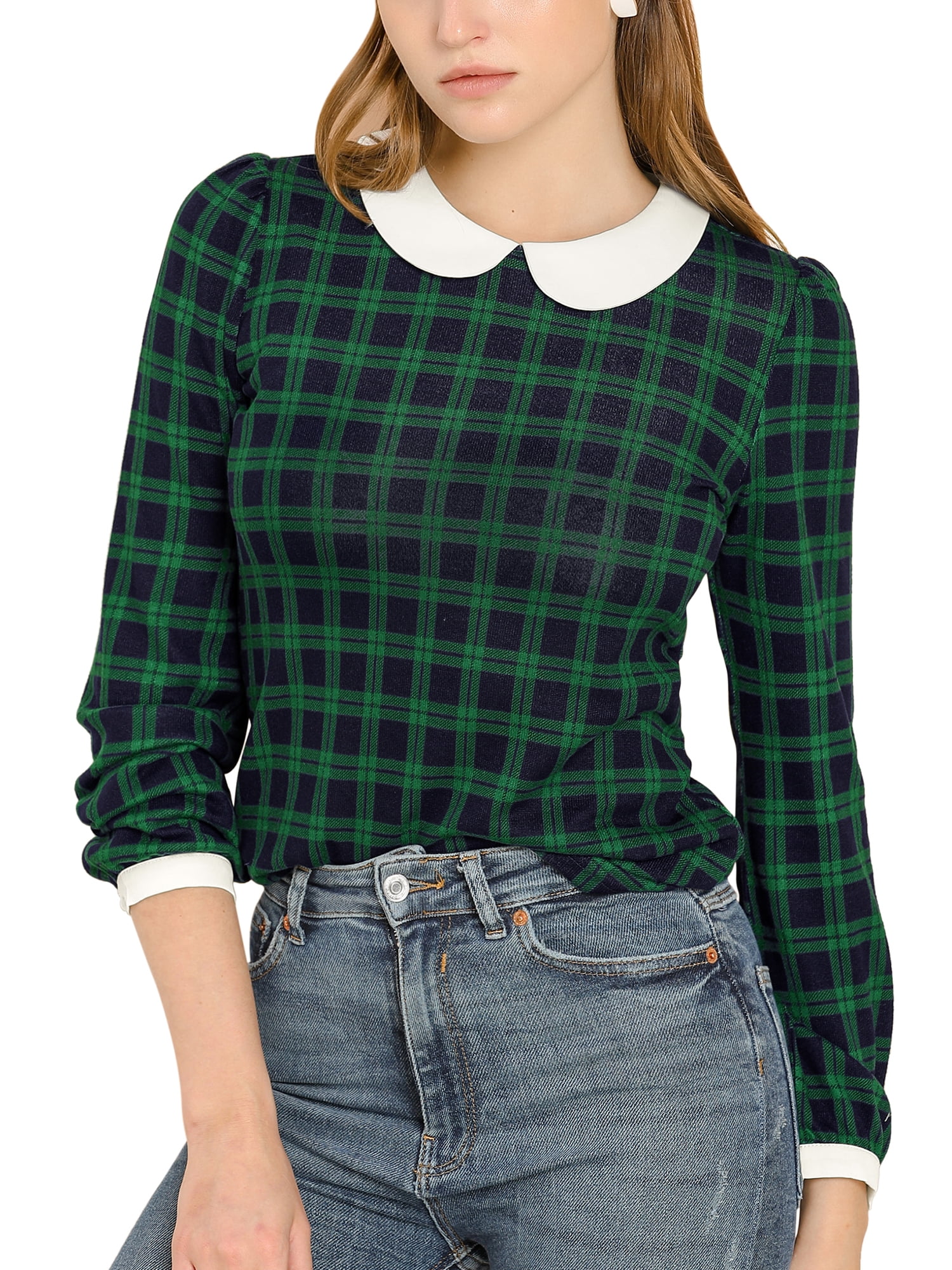 Long Sleeve Plaid Shirt 