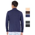 thumbnail image 3 of Stretch Is Comfort Men's Oh So Soft Luxe Mock Neck Turtleneck Long Sleeve Shirt | Adult Small- 5x, 3 of 6