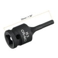 thumbnail image 2 of Unique Bargains 3mm Impact Hex Bit Socket, 1/4' Square Drive 35mm Length CR-MO Metric Sizes, 2 of 5