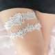 thumbnail image 3 of 1 Pair of Fashion Bridal Garters Beautiful Wedding Lace Flower Garters Decorative Garters for Woman(White), 3 of 3
