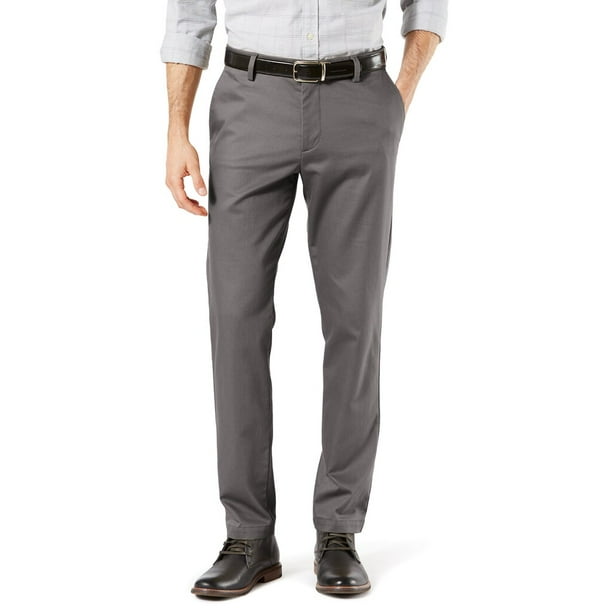 tabak Nathaniel Ward verklaren Men's Dockers Signature Khaki Lux Slim-Fit Stretch Pants D1 Magnet -  Walmart.com