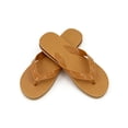 thumbnail image 6 of Yellow EVA Flip Flops for Men and Women, Lightweight Beach Pool Slides with Quick-Dry Comfort, Non-Slip Unisex Sandals and Water Shoes,Size 5-5.5, 6 of 7
