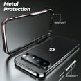 thumbnail image 4 of Aluminum Frame Metal Bumper Frame Slim Hard Case Cover for Google Pixel 9 / 9 Pro, Metal Frame Armor Bumper, Raised Edge Protection for Google Pixel 9 / 9 Pro, Red, 4 of 7