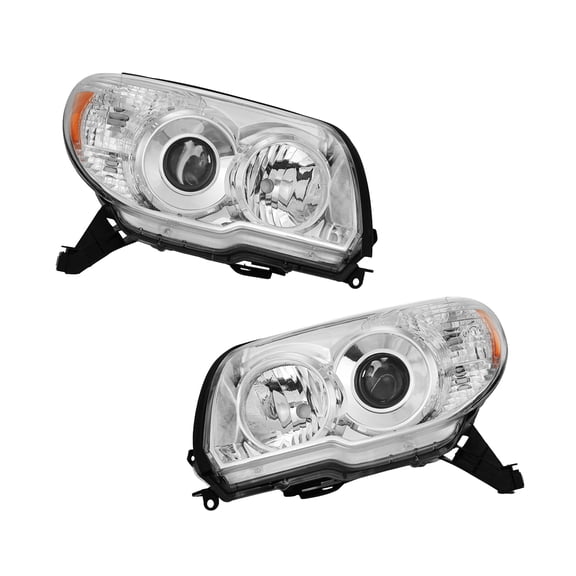 Headlights Assembly for 2006-2009 Toyota 4Runner Without bulb(s) Headlight Assembly Pair Faros Delanteros
