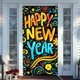 thumbnail image 5 of Lunxisen 2 Pcs New Year Party 2026 Banner Backdrop Hanging Cloth,Banner New Years Eve Party Supplies for Sign Poster Photo Props Background Decoration, 5 of 9