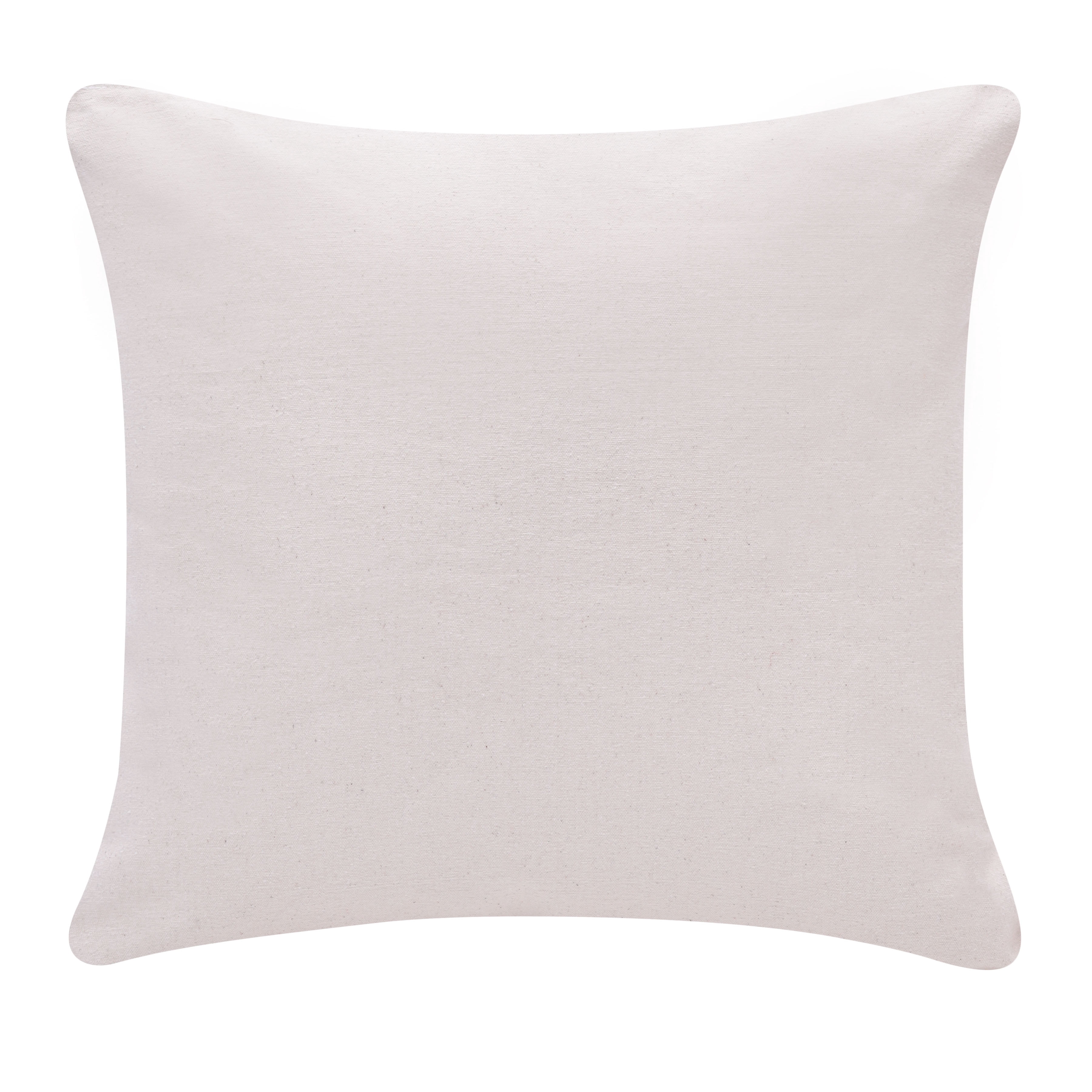Harlow Hill Stacy Garcia 20" x 20" Coral Solid Linen Blend Adult Decorative Throw Pillow Cover