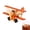 C, variant on Handmade Wooden Biplane Model, Vintage Desktop Ornament, Aviation Decor Craft