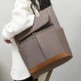 thumbnail image 4 of Mochila Oxford impermeable para mujer, bolsa de viaje para mujer de gran capacidad para ordenador portátil (caqui) Likrtyny Para Estrenar, 4 of 6