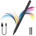 thumbnail image 1 of wonima02 Stylus Pen for Microsoft Surface Pro12/11/10/9/8/X/7+/6/5/4, Surface Go 4/3/2/1, Surface Laptop1-5/Studio/Book 3/2/1 with Eraser Side Button,Palm Rejection,Tilt Function,1024 Pressure, 1 of 1