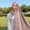 F, variant on Cotton Long Scarf Wrap for Muslim Women Hijab Soft Lightweight Breathable Headscarf Shawl Large 180x70cm Plain Modal Scarf for All Seasons, F,One Size