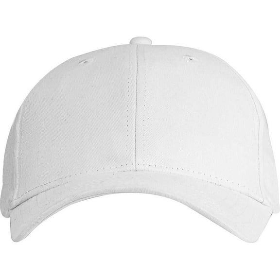 Big Accessories BX002Y Youth Brushed Twill Structured Cap - WHITE
