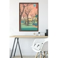 thumbnail image 6 of Utagawa Hiroshige - Plum Garden at Kamata Wall Poster, 22.375" x 34" Framed, 6 of 6