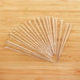 thumbnail image 3 of BambooMN Triangular Appetizer Cocktail Prism Picks - 4.5" (11.5cm) - Gold Glitter - 300 Pieces, 3 of 5