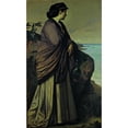 thumbnail image 3 of Anselm Feuerbach 16x24 Black Modern Framed Museum Art Print Titled - On the Seashore (Modern Iphigenia), 3 of 5