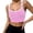 Light Pink, variant on Breathable Wireless Back Design Athletic Tank Top For Women Stretchy Jogging Yoga Singlet Supportive Activewear Running Fitness Training, XS, Light Pink